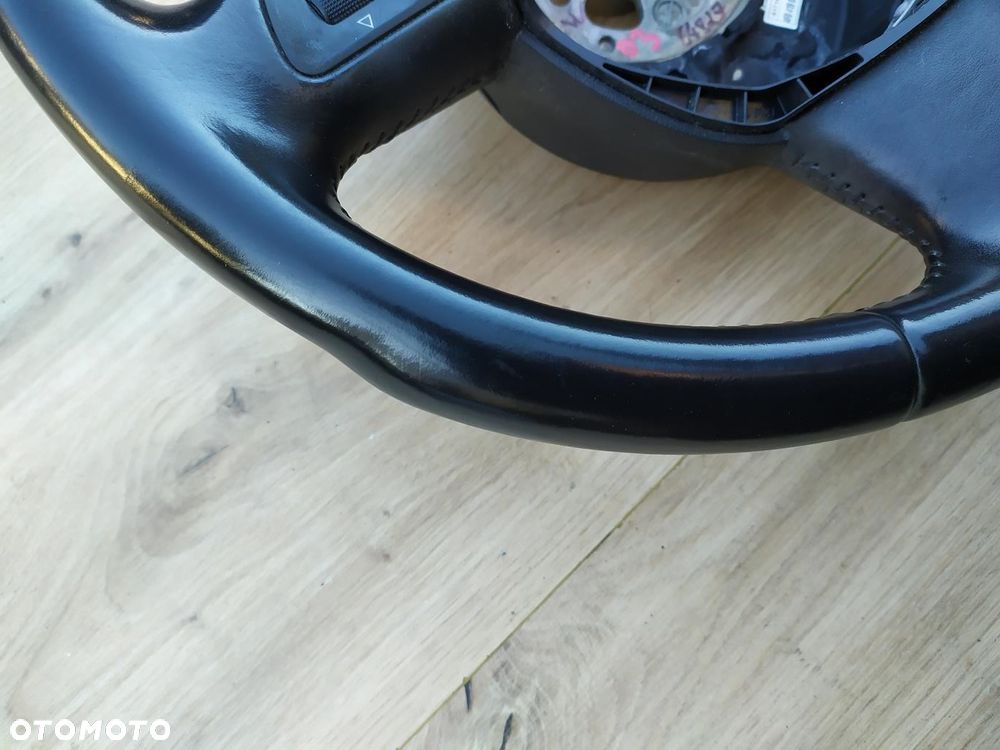 AUDI A6 C6 A8 D3 LIFT Q7 KIEROWNICA TRÓJRAMIENNA CZARNA SOUL ŁOPATKI IGŁA - 3