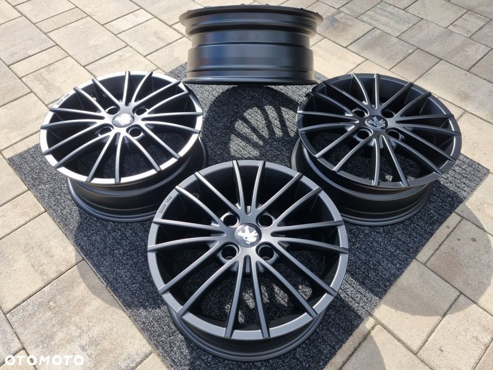 Peugeot 15 " Felgi Nowe 5x108 - 208 / 207 / 206 / 1007 / 307 Czarne - 7