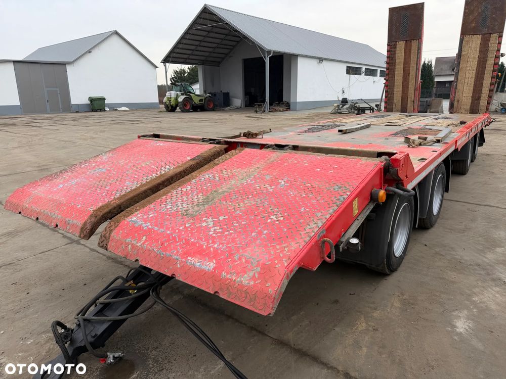 Kel-Berg Przyczepa Niskopodwoziowa 4 osie Najazdy Hydrauliczne 2012 rok - 18