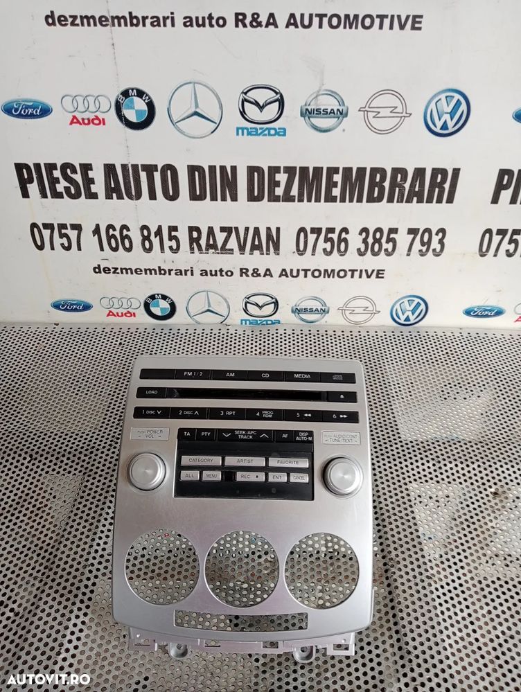 Radio Cd Original  Mazda 5  An 2005 -2006-2007-2008-2009-2010  Factura si Garantie  Dezmembrez - De - 1
