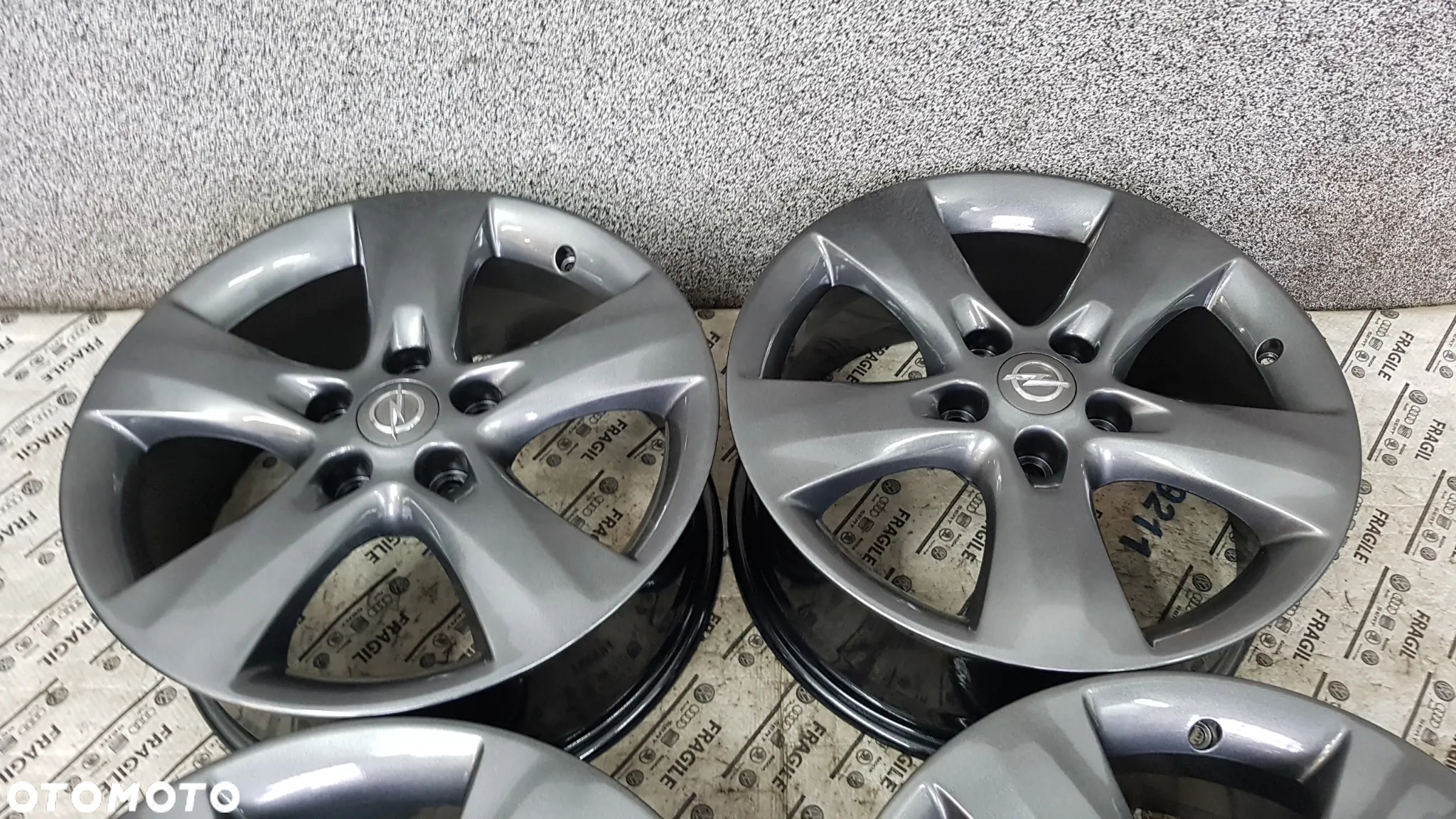 FELGI ALU ORYGINAŁ GM OPEL INSYGNIA B ASTRA J ZAFIRA C  7jx17  ET44 5x115 CZUJNIKI - 4