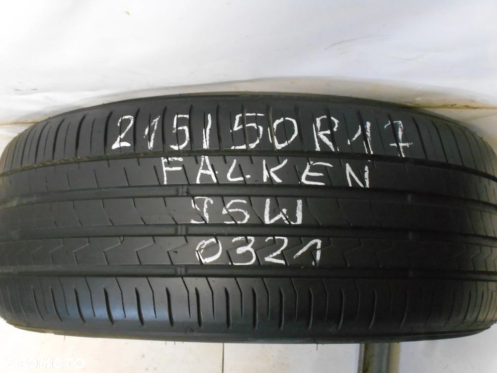OPONA POJEDYNKA 215/50R17 FALKEN ZIEX ZE310 DOT 0321 7.2MM - 1