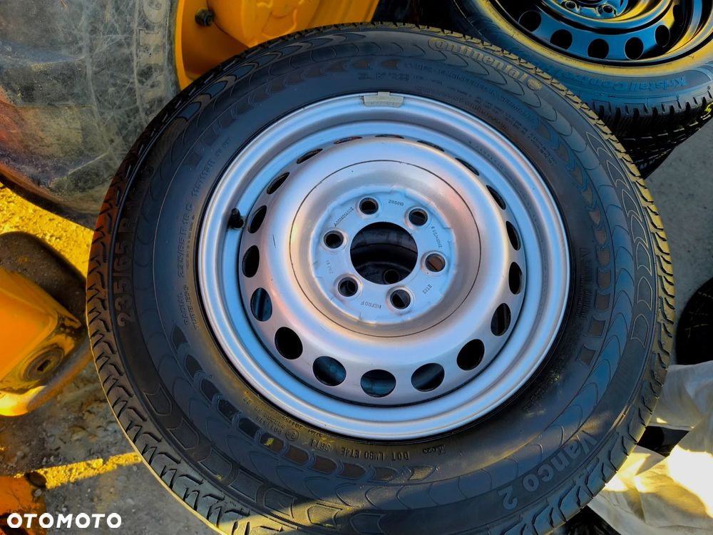 6x130 Felgi Stalowe Stal 16C 16 C Koła Letnie Lato MERCEDES SPRINTER VW CRAFTER 7mm Legnica ALU-RAD 235/65 - 2