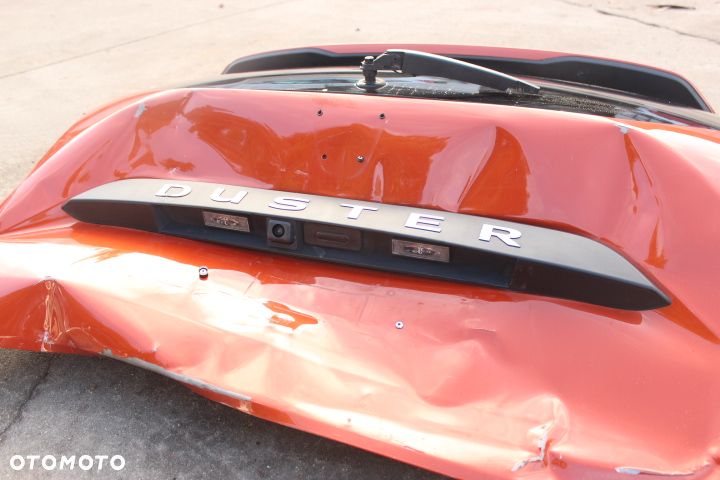 Klapa Bagażnika Kompletna Szyba Blenda Kamera Dacia Duster II 2021r kolor TEENZ uszkodzona - 5