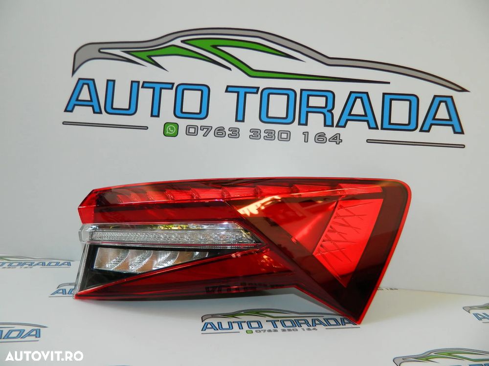 Stopuri, Stop stanga dreapta Led Crystal Lighting Skoda Kodiaq Facelift 2021 2022 2023 2024 cod 565945208B - 3