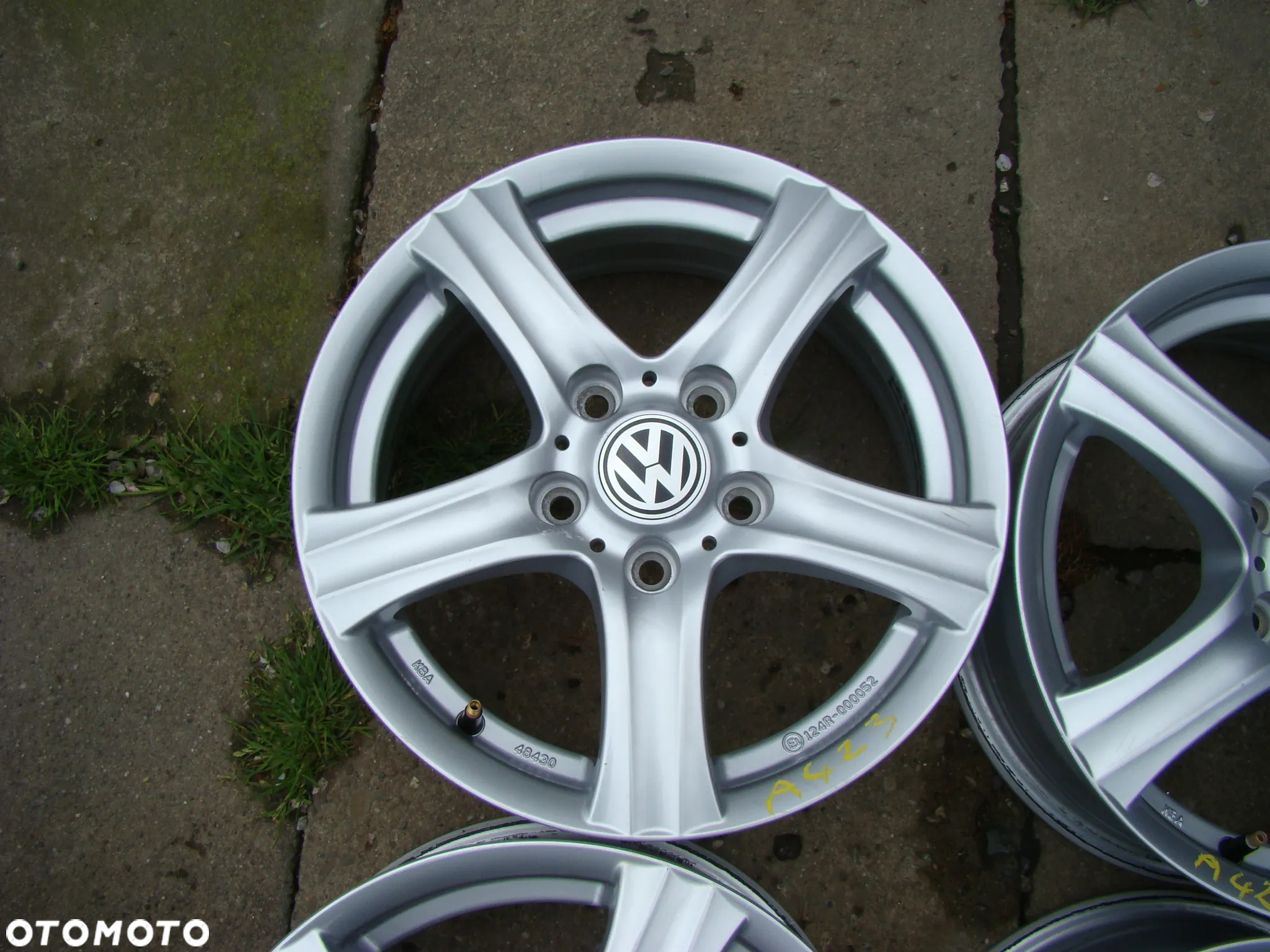 a423 5x112 VW Transporter Caravelle Multivan T4 Caddy 6jx15 - 4