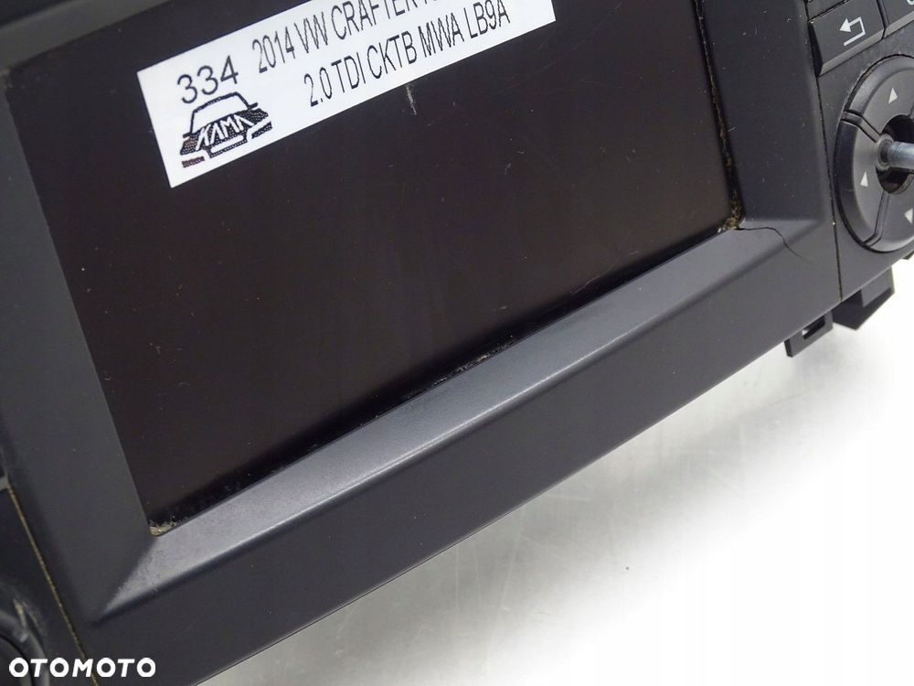 RADIO RADIOODTWARZACZ NAVI NAWIGACJA VW CRAFTER I 1 2E LIFT 9069006200 - 6