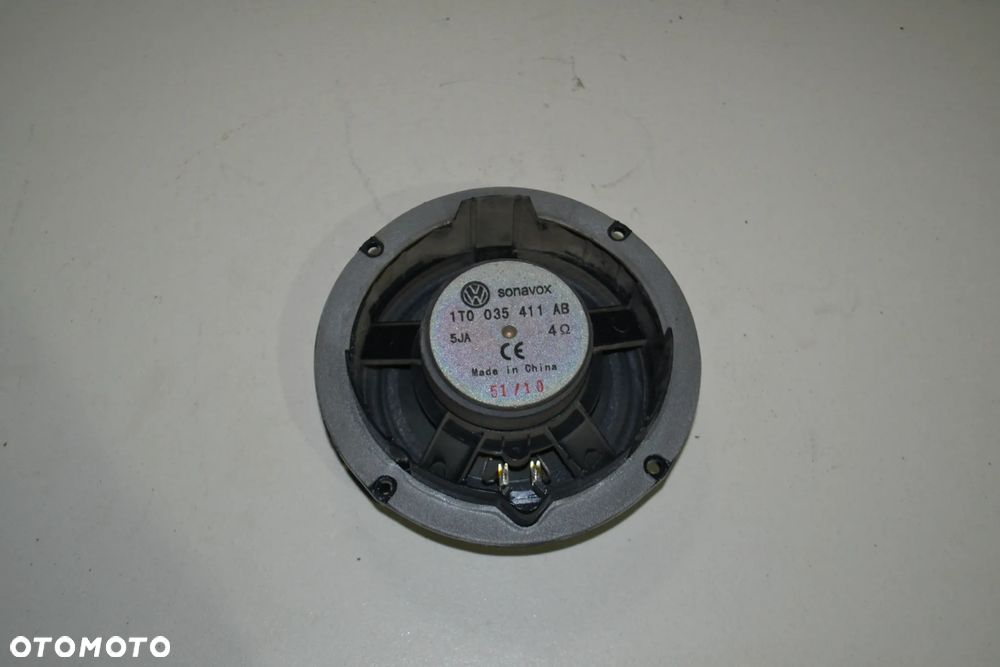 VW GOLF IV V BORA POLO T5 TOURAN PASSAT B5 TIGUAN SEAT LEON I SKODA FABIA OCTAVIA GŁOŚNIK DRZWI 1K0035454C 1T0035411AB - 4
