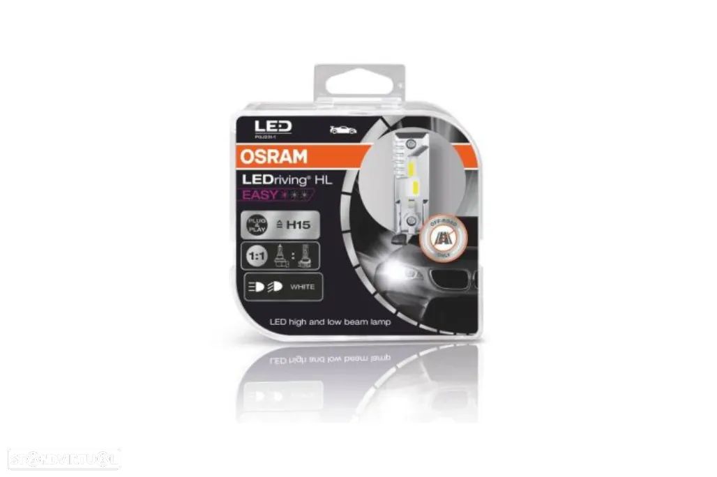 Lâmpadas LED H15 12V sem transformador Plug & Play - 1