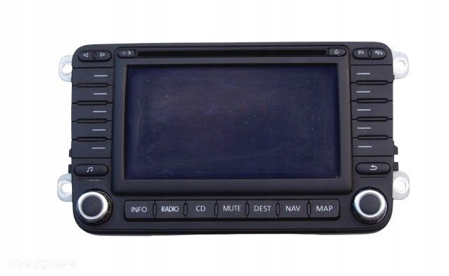 radio nawigacja vw golf v jetta touran caddy passat b6 1k0035198b - 1