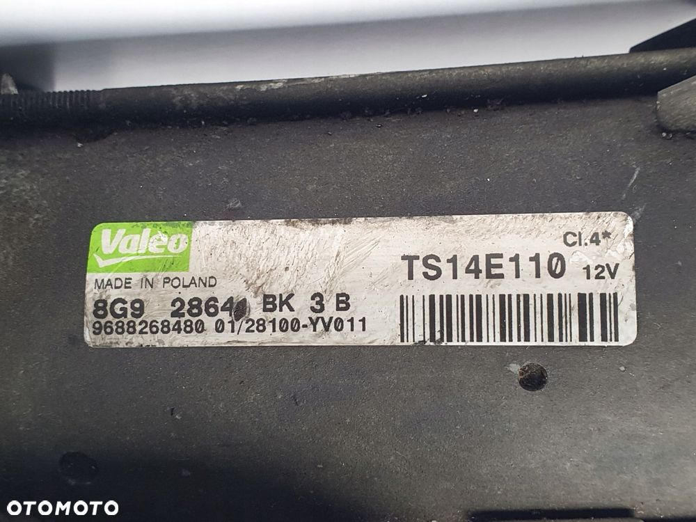 ROZRUSZNIK Citroen Berlingo 1.6 HDI TS14E110 Valeo - 5