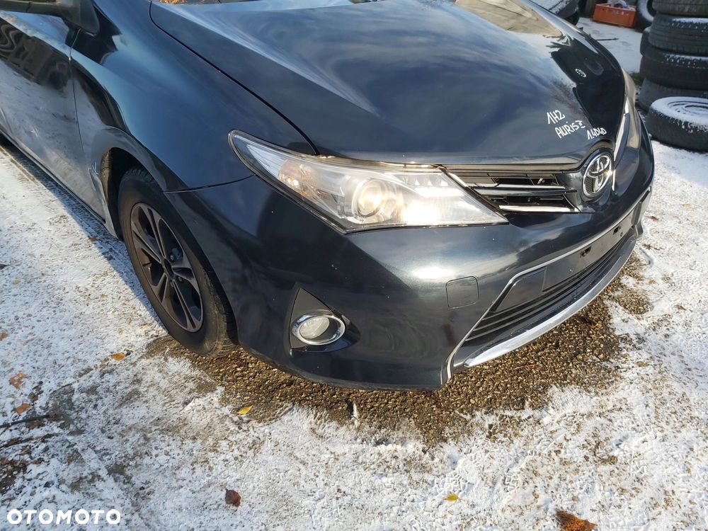 Toyota Auris II zderzak maska błotnik chłodnica pas przedni kompletny przód - 6