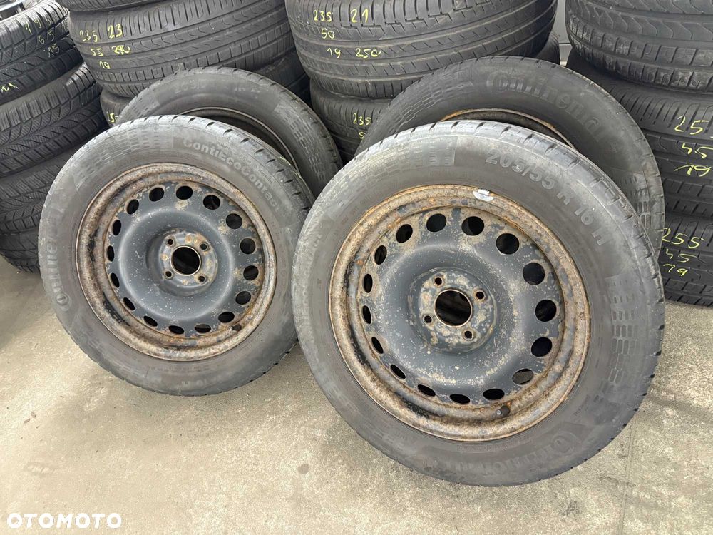 4x Koła Citroen C4 4x108 16"' 205/55R16 CONTIECOCONTACT 5 Cena za 4szt - 2