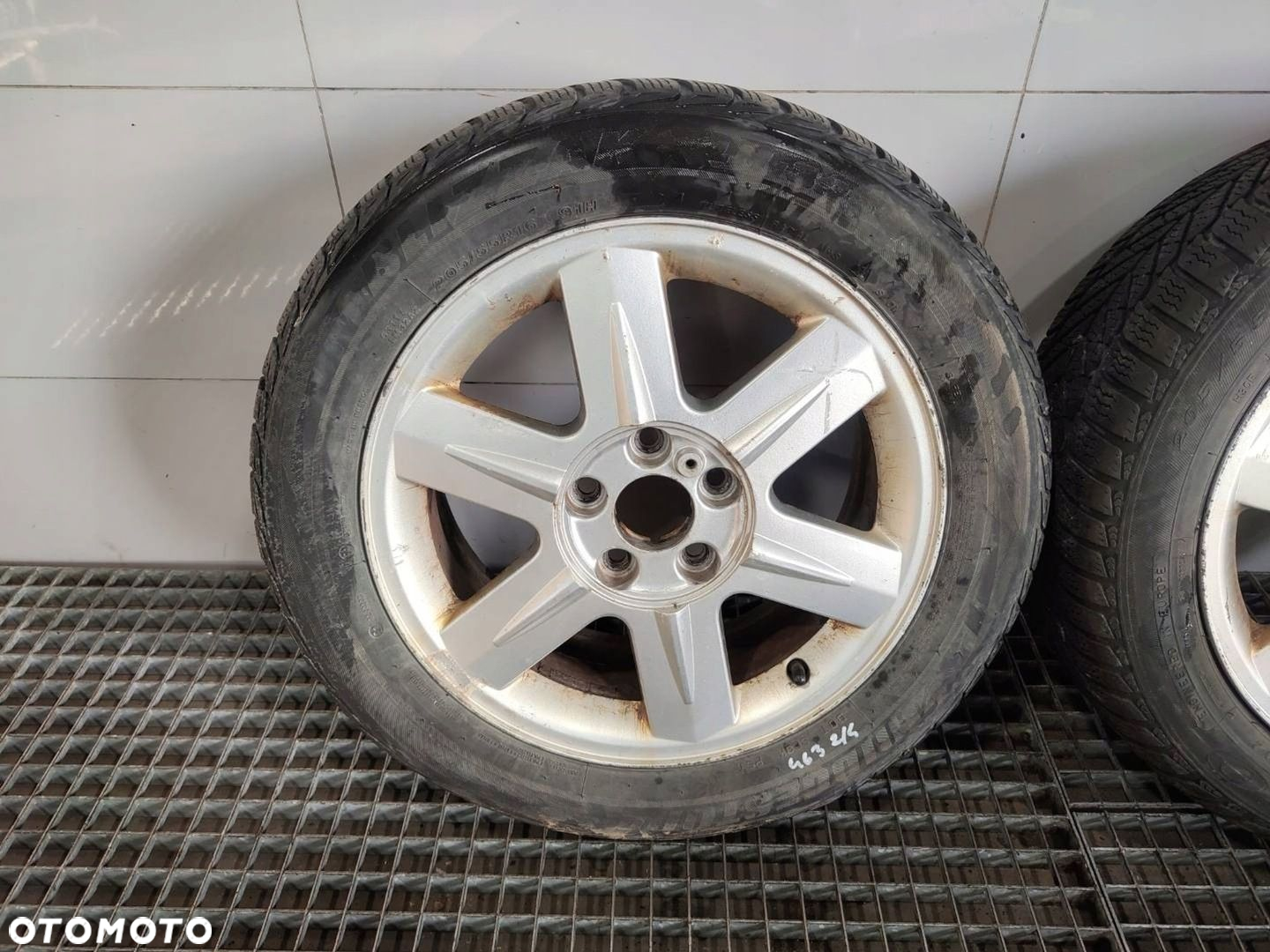 4X KOŁA FELGI ALUMINIOWE ALUFELGI R16 5X108 RENAULT LAGUNA II - 3