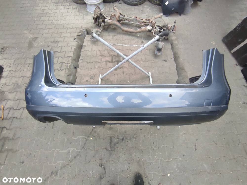 VW PASSAT B6 KOMBI ZDERZAK TYŁ TYLNY CHROM HAK HOLOWNICZY PDC CZUJNIKI PARKOWANIA LC5F  SZARY WYSYŁKA !!!!! - 1