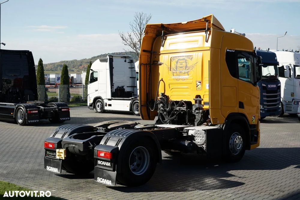 Scania R 500 / RETARDER / PERNE DE AER / CABINĂ JOSĂ - 8