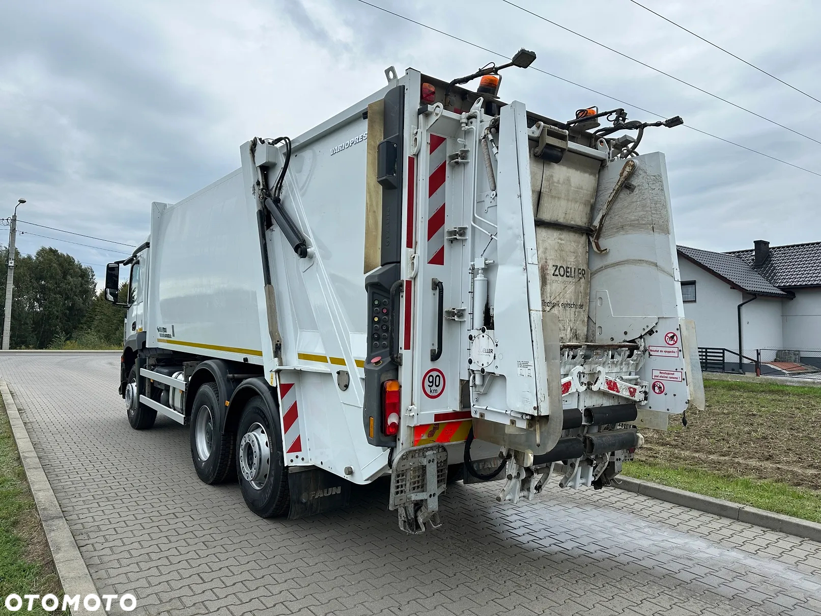 Mercedes-Benz AROCS 2536 Faun Euro 6 Smieciarka - 4
