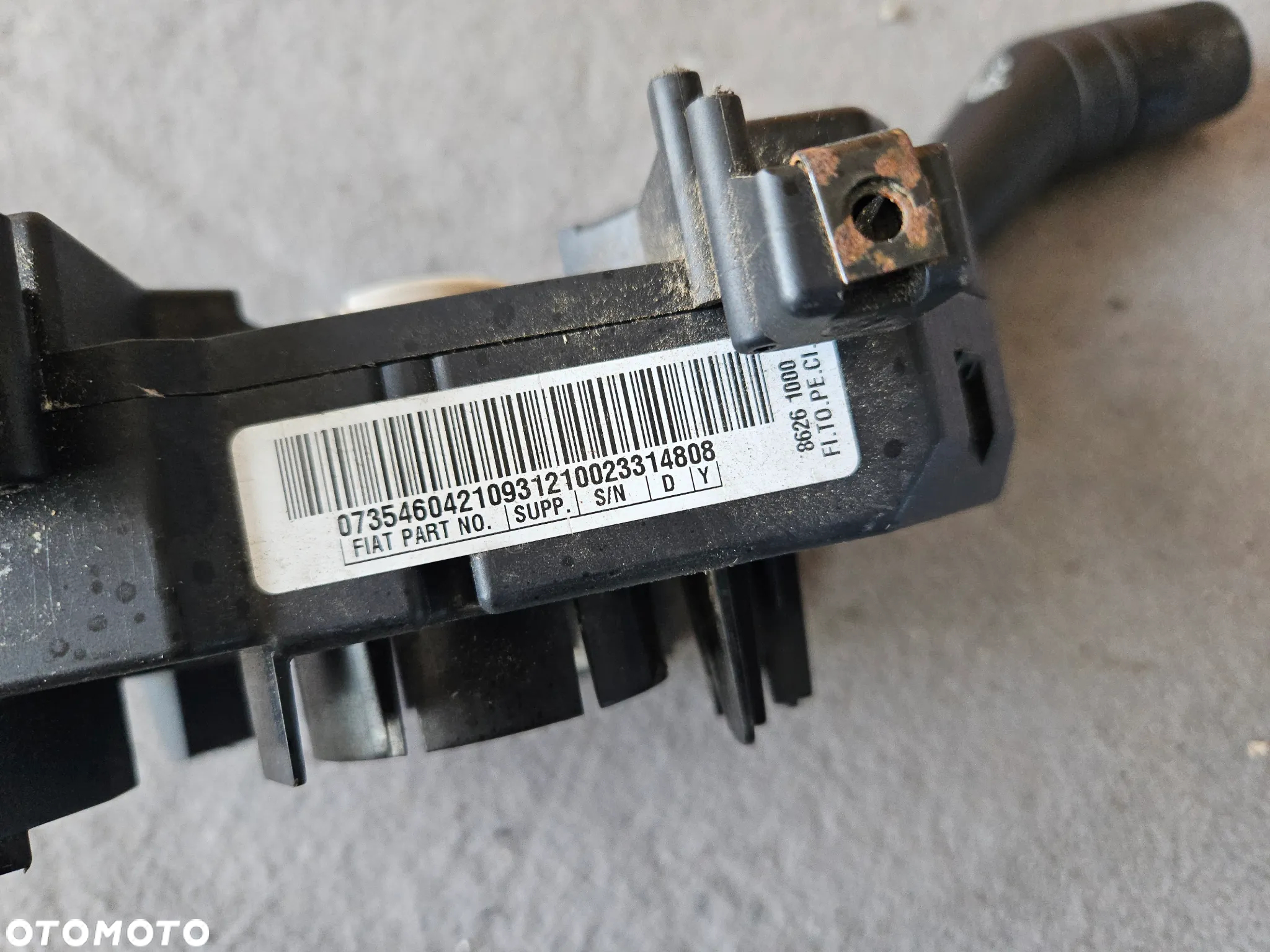 Manetki przełącznik zespolony Fiat FIORINO Bipper Nemo 2009r 07354604210 - 5