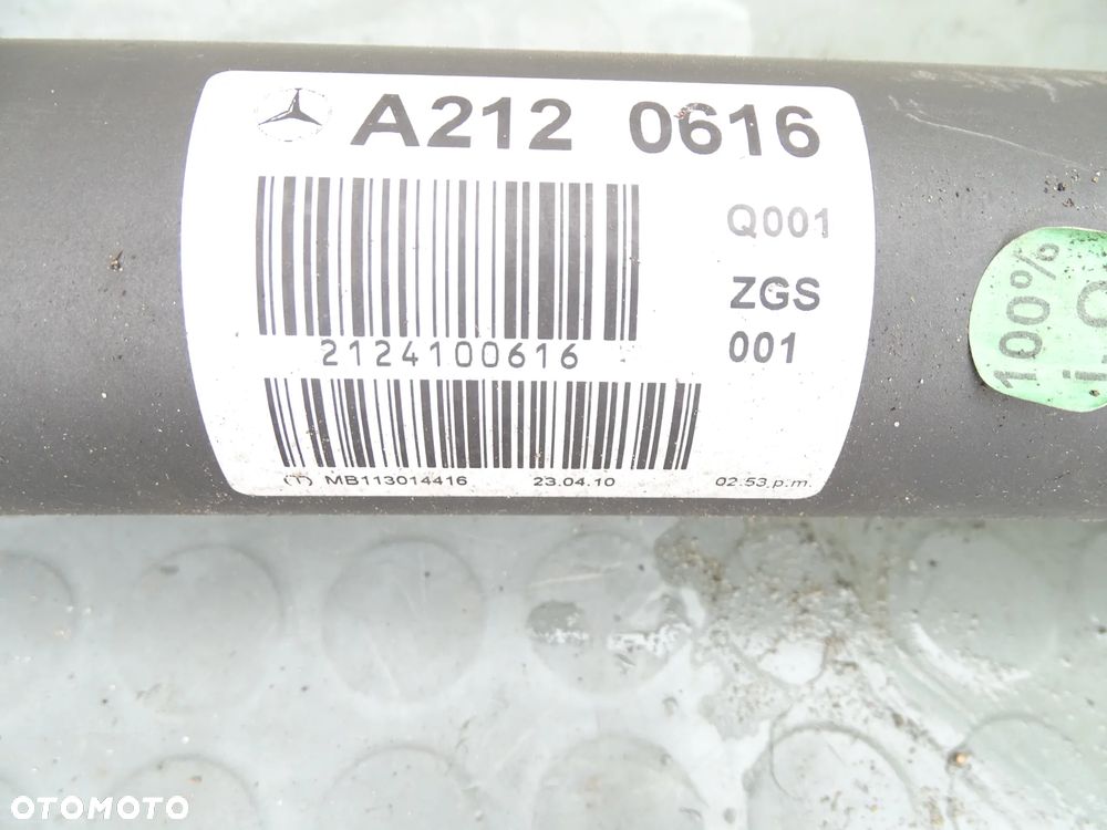 WAŁ NAPĘDOWY MERCEDES 212 350 CDI 2124100616 - 4