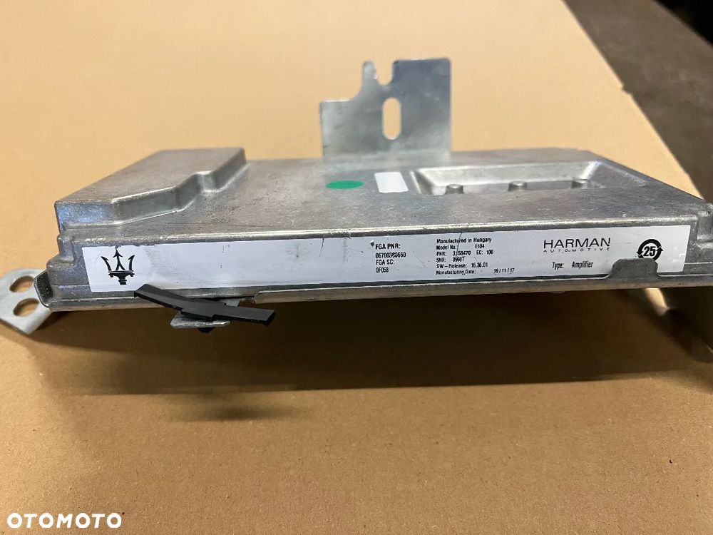 MASERATI GHIBLI WZMACNIACZ LIFT - 3