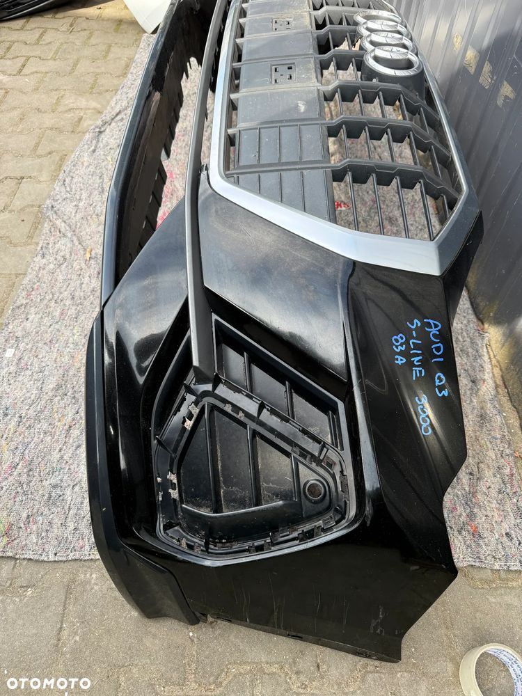 ZDERZAK PRZÓD AUDI Q3 S-LINE 83A ORYGINAŁ CAŁY - 2