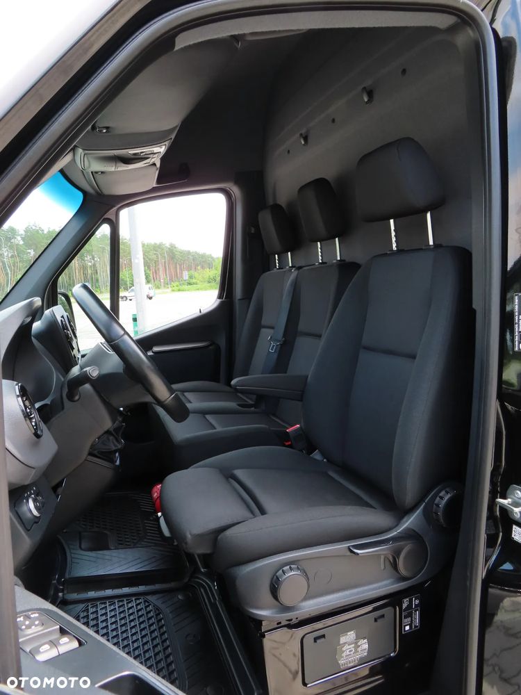 Mercedes-Benz Sprinter 319 CDI 190 KM Ekstra Długi Wysoki Dach LONG MAXI + 4800 mm Furgon Blaszak Rozstaw Osi 4325 mm Ładowność 881 Kg HAK 2800 Kg Stan Jak Nowy GOTOWY I DOSTEPNY POLECAM - 32