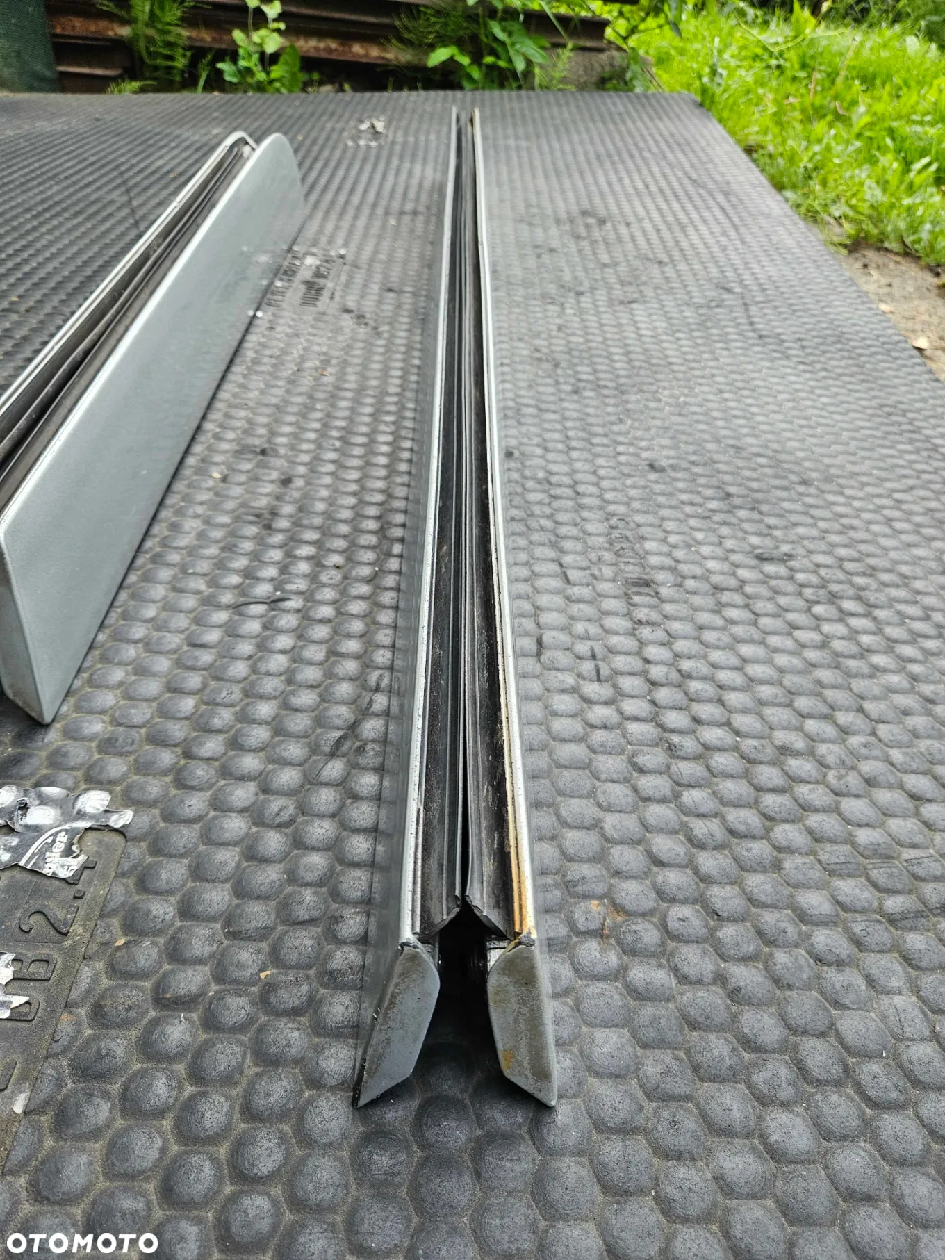 Listwa Listwy Drzwi Srebrne LY7W Dolne Komplet Audi A6 C6 Sedan Kombi Oryginalne - 36