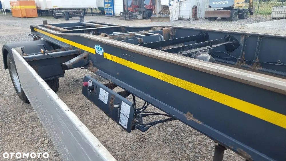 Inny 25.500zł netto PRZYCZEPA HAKOWIEC 2011rok DO KONTENERÓW DO ZŁOMU HAMULCE BĘBNOWE ST.BDB MOŻLIWOŚĆ TRANSPORTU - 7