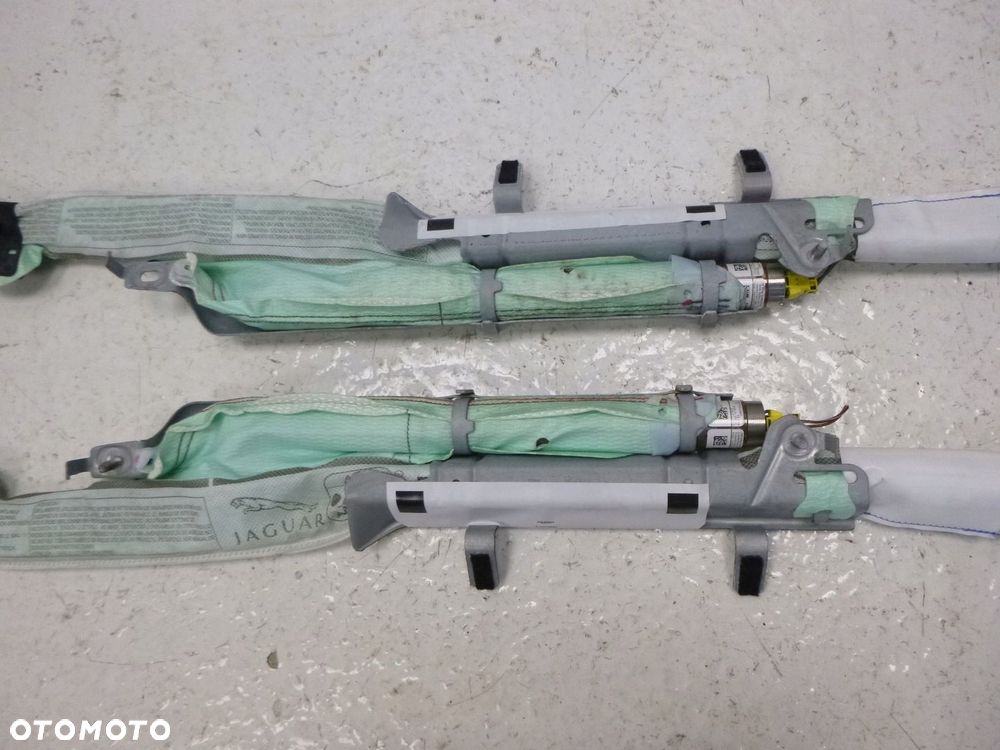 JAGUAR XF X250 KURTYNA POWIETRZNA AIRBAG PRAWA LEWA ORYGINAŁ NIEREGENEROWANY - 5