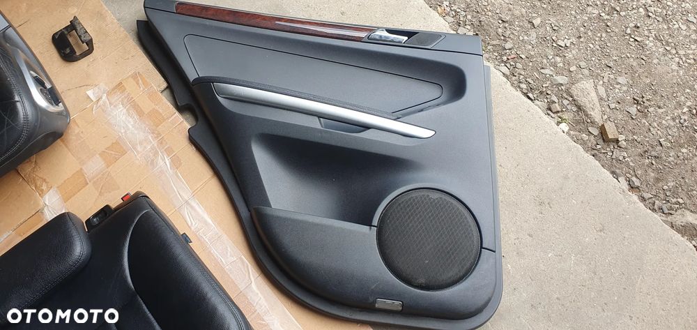Fotele kanapa boczki podłokietnik komplet skóra elektryczne Mercedes ML W164 - 15