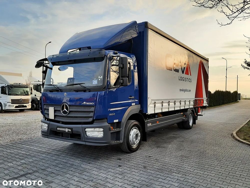 Mercedes-Benz ATEGO 1224 / WINDA  DHOLANDIA 1500 KG / KLIMA / PO SERWISACH / - 12