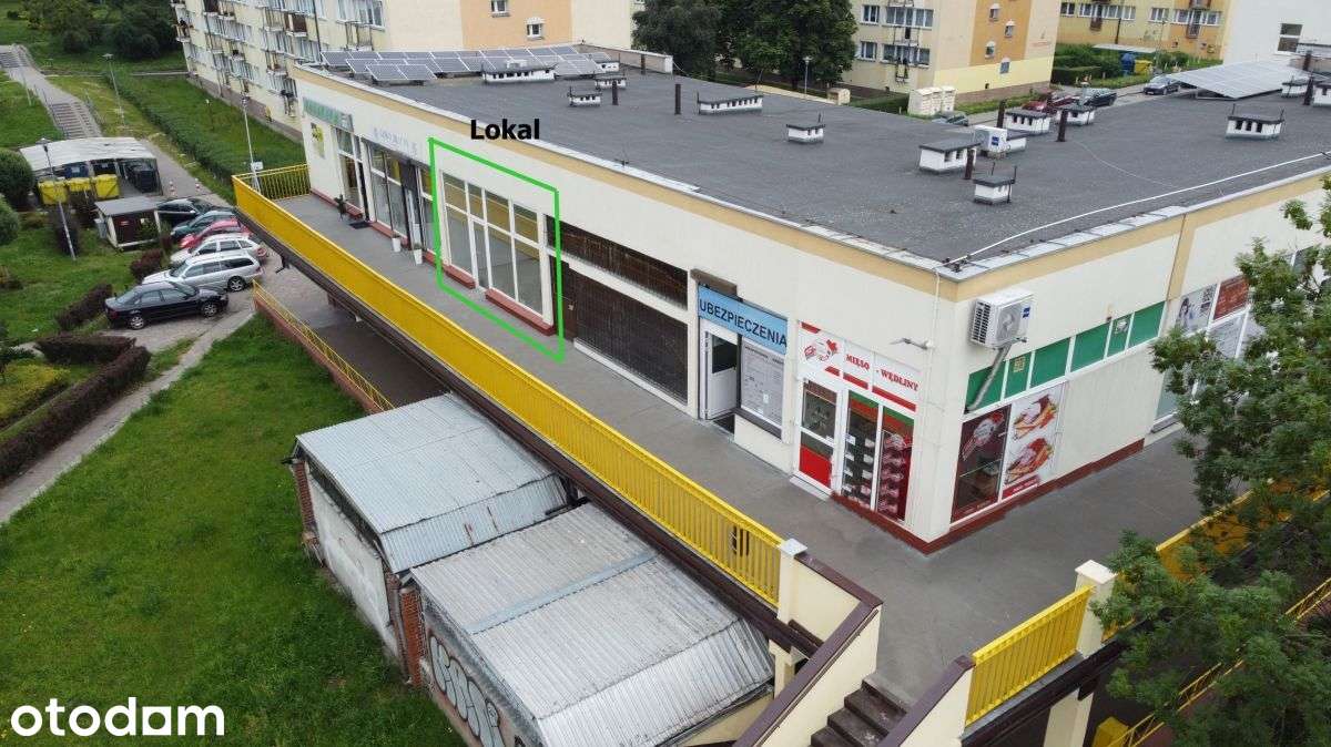 Tarpno na wynajem lokal o pow. 60m2 w pawilonie