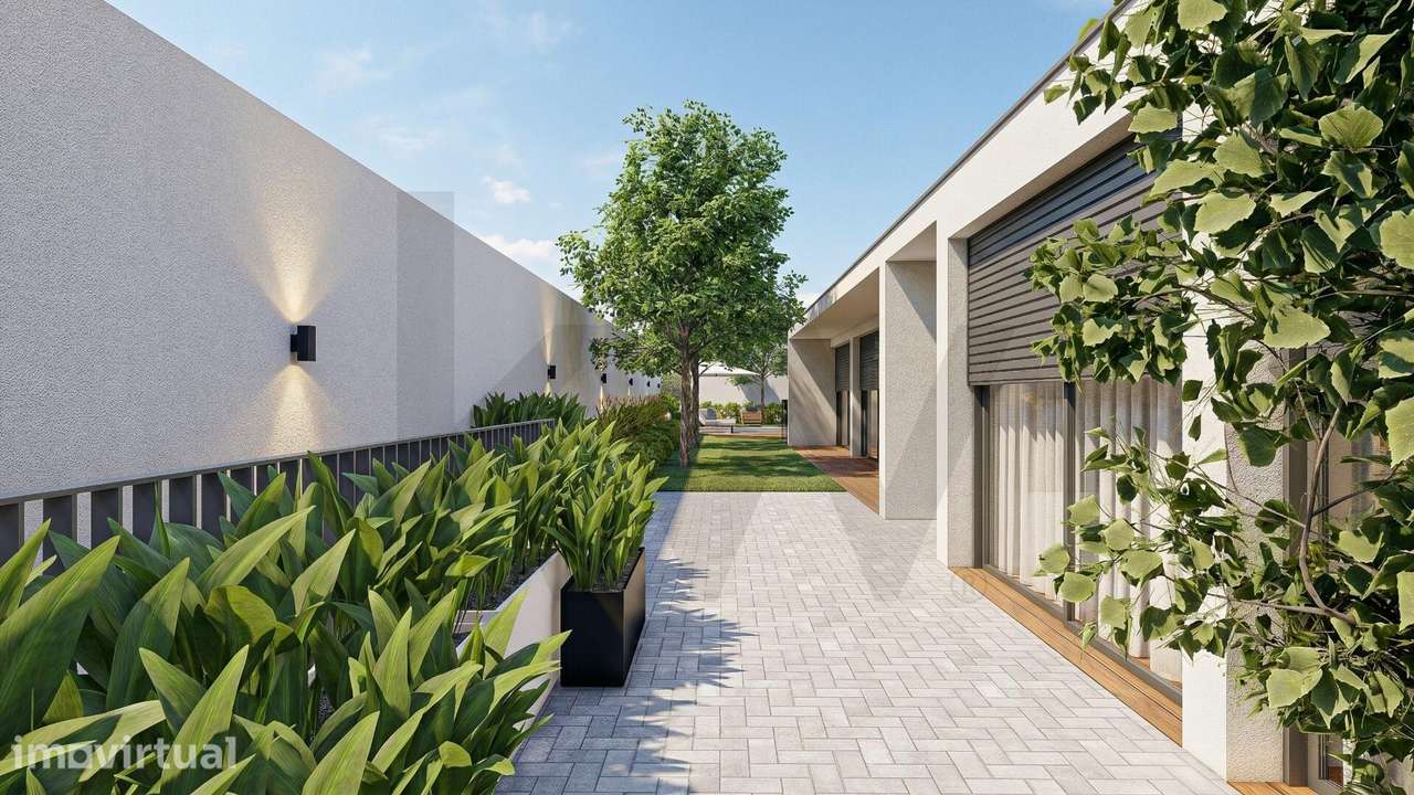 MORADIA DE LUXO T4 - 3 FRENTES – 2 PISOS - COM PISCINA E JARDIM - GUIM - Grande imagem: 3/20