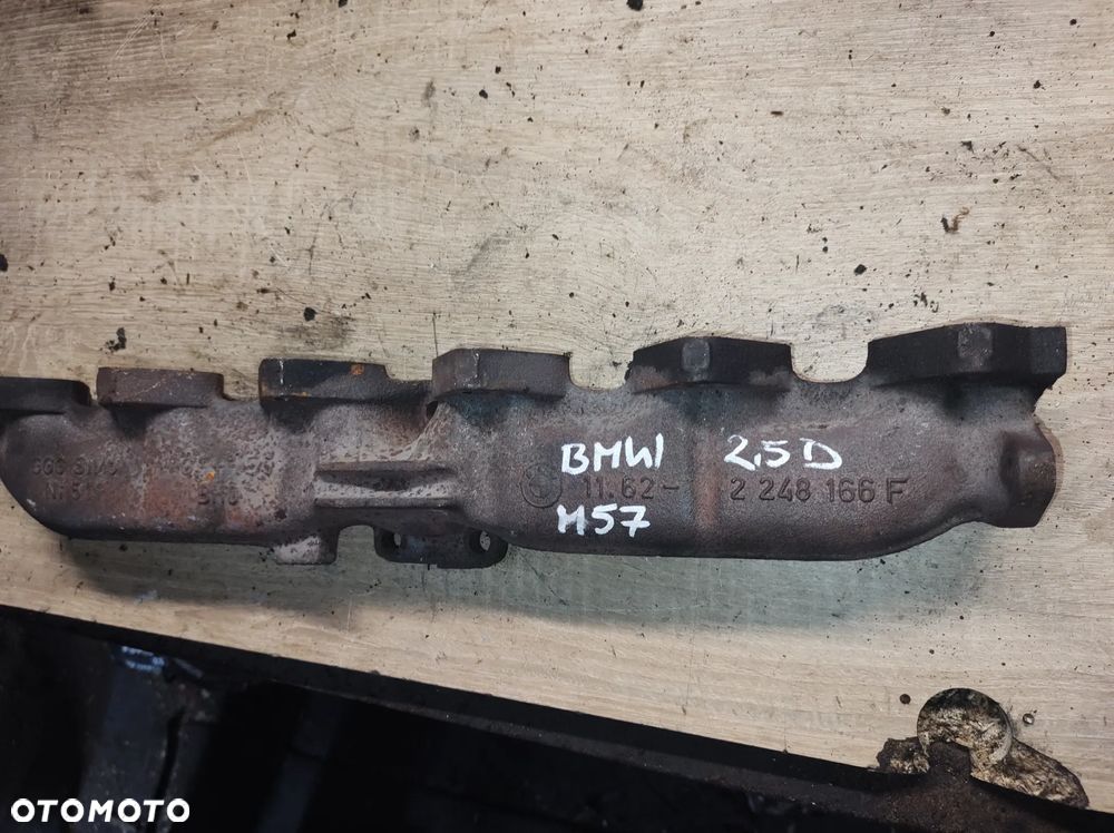 BMW e39 M57 D25 omega 2,5TD kolektor  wydechowy 2248166F - 1