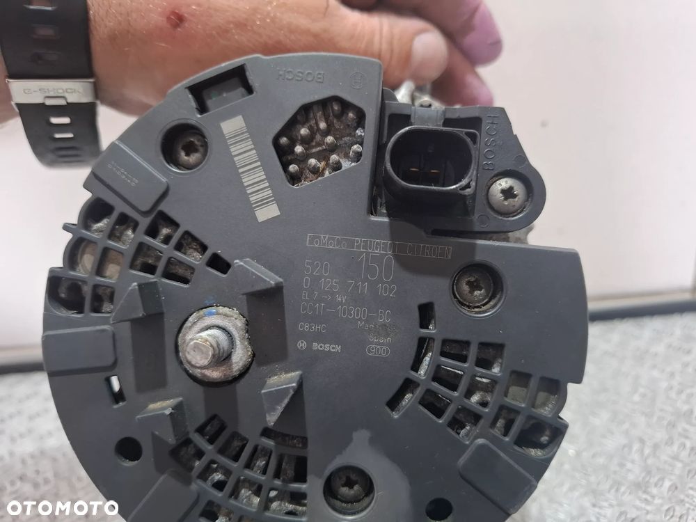 Alternator Boxer Jumper 2,2 HDI 2016 rok nr 0125711102 - 2