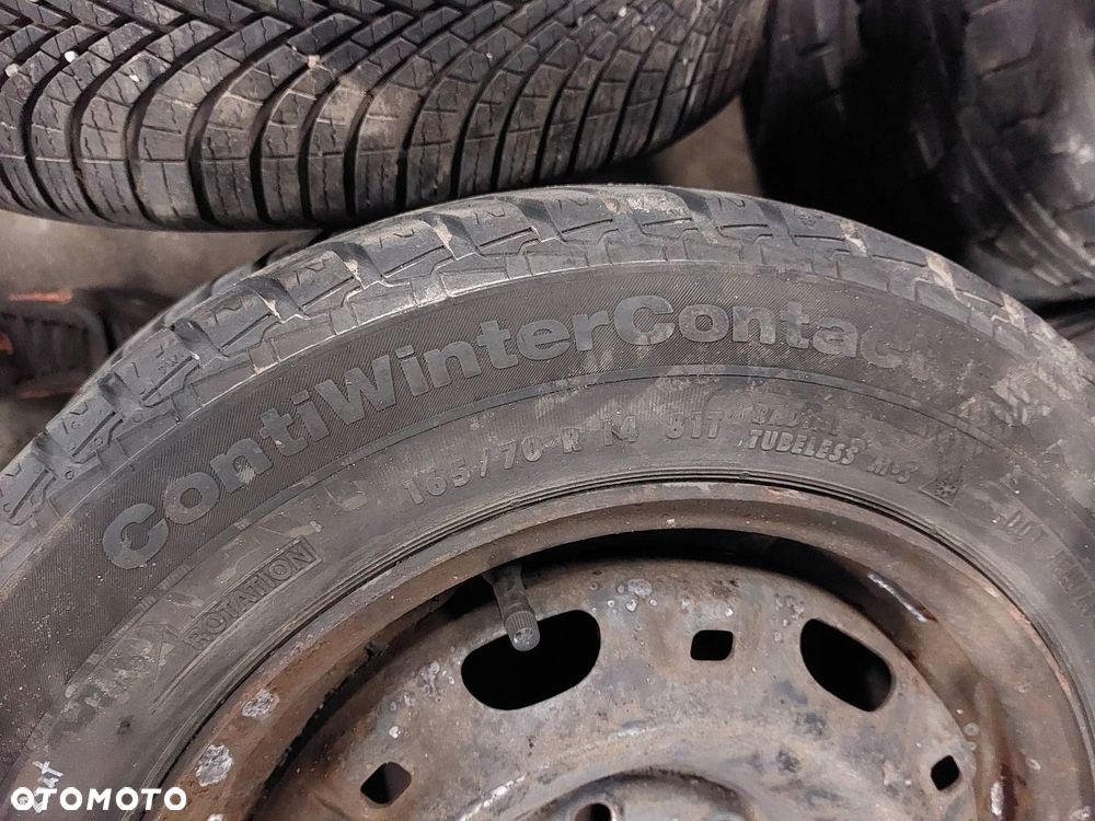 OPONY ZIMOWE 2 SZT 165/70R14 2006R CONTINENTAL CONTIWINTERCONTACT - 7
