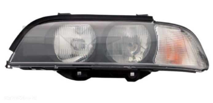Bmw E39 96-00 Reflektor Przedni Lampa Przednia Biały Nowy - 2