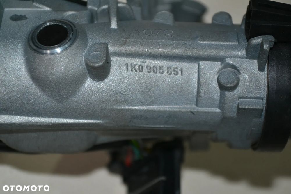 VW GOLF V VI TOURAN CADDY JETTA AUDI A3 8P SEAT TOLEDO III LEON II SKODA OCTAVIA II STACYJKA KLUCZYK KPL 1K0905851 - 3