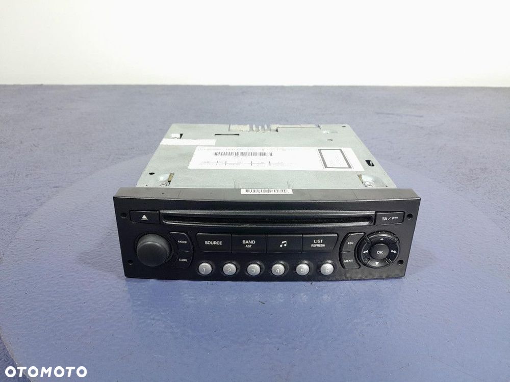 CITROEN C4 I RADIO RADIOODTWARZACZ CD 9664769677 - 1