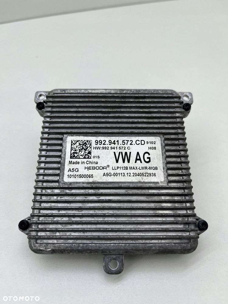 VW SKODA SEAT AUDI MODUŁ PRZETWORNICA LAMPY LED 992941572CD - 1
