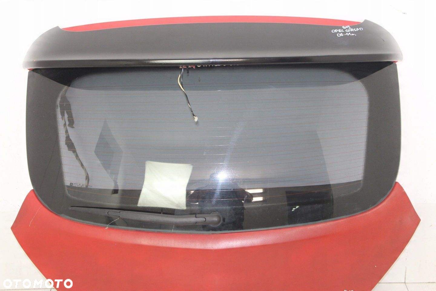 KLAPA BAGAŻNIKA TYŁ OPEL CORSA D 06-11R OPC - 4