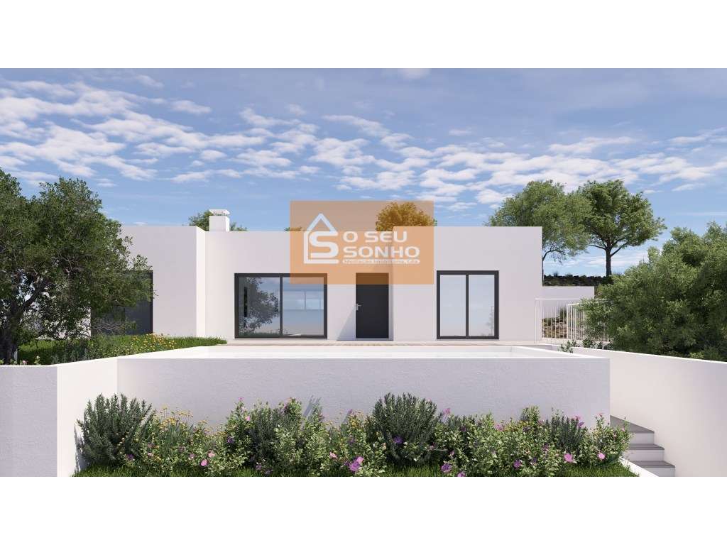 Terreno com Projeto Aprovado para Moradia T2 com Piscina - Grande imagem: 5/20