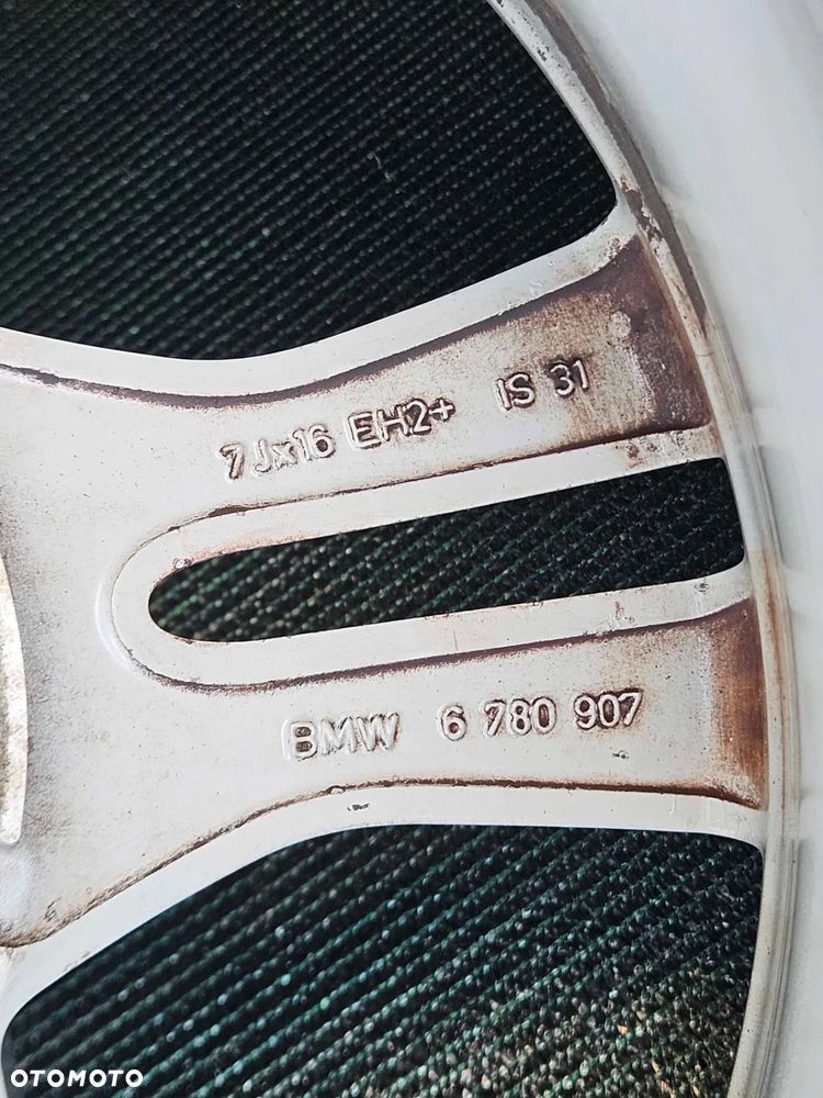 Koło 1szt Alu Felga 6780907 Alumiowa Alufelga Felga R16 5x120 7J ET31 BMW 1 3 E81 E87 E90 E91 Opona 205/55 R16 - 9