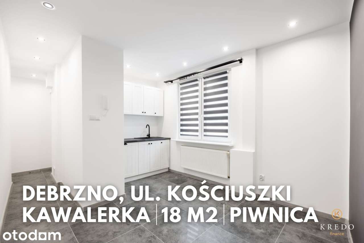 Kawalerka | Parter | Niskie koszty utrzymania | Debrzno, ul.Kościuszki