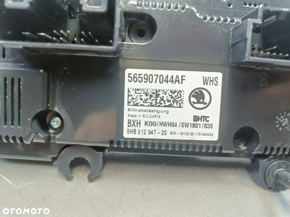 Panel klimatyzacji Skoda Kodiaq Panel nawiewów 565907044AF - 11