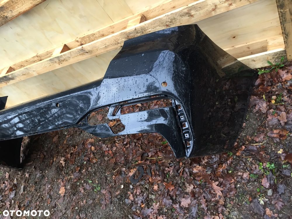 ZDERZAK Tylni - BMW Serii 5 (G30) M-PAKIET Lift Czarny - 8098688 - 7