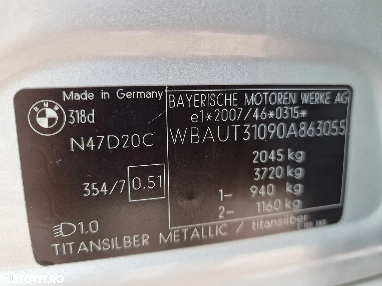 BMW Seria 3 318d DPF Touring Aut. - 27