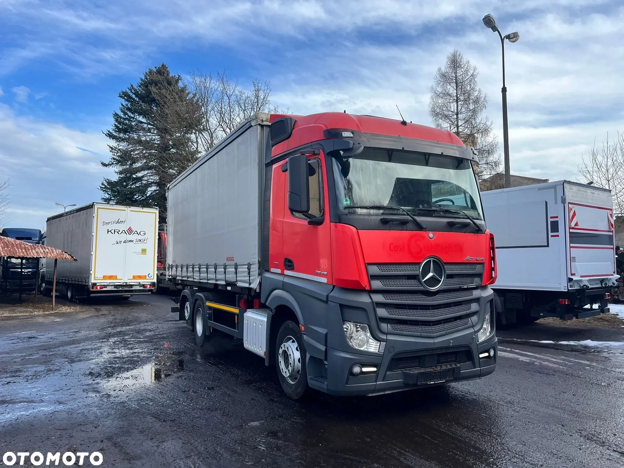 Mercedes-Benz ACTROS 2545L / 2542L | STREAMSPACE | FIRANKA 7.30 m - 9
