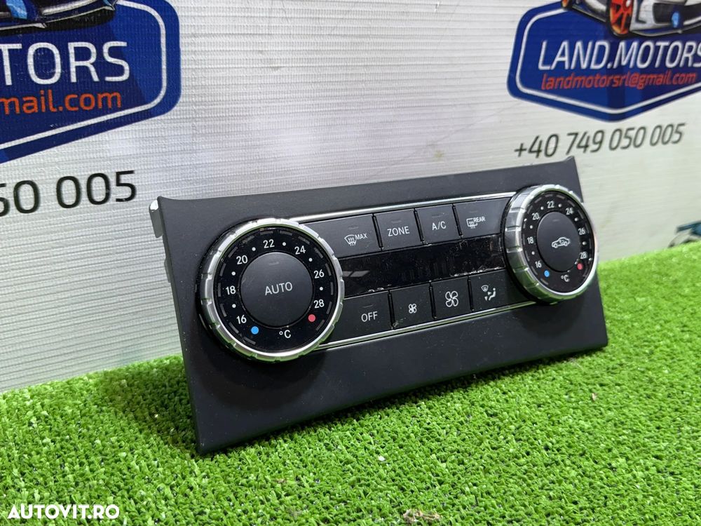 PANOU COMANDA CLIMA / AC MERCEDES BENZ W205 C180 1.6 BENZINA 2014 COD OEM A2046809208 / A2049006608 / BREAK 2014-2021 - 3