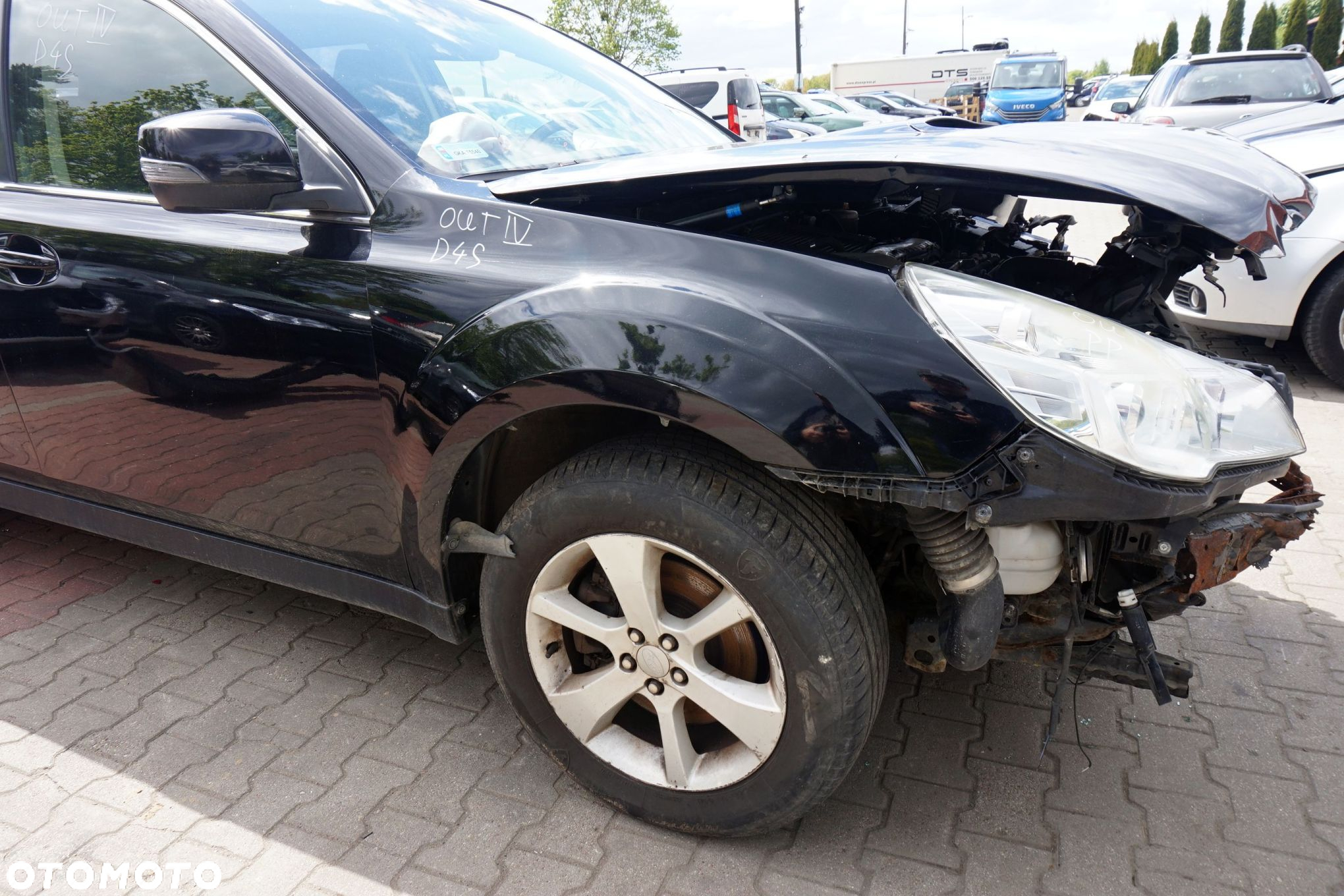BŁOTNIK PRZEDNI PRAWY OUTBACK IV BR D4S 57120AJ0409P CZARNY SUBARU 2009-2014 - 3